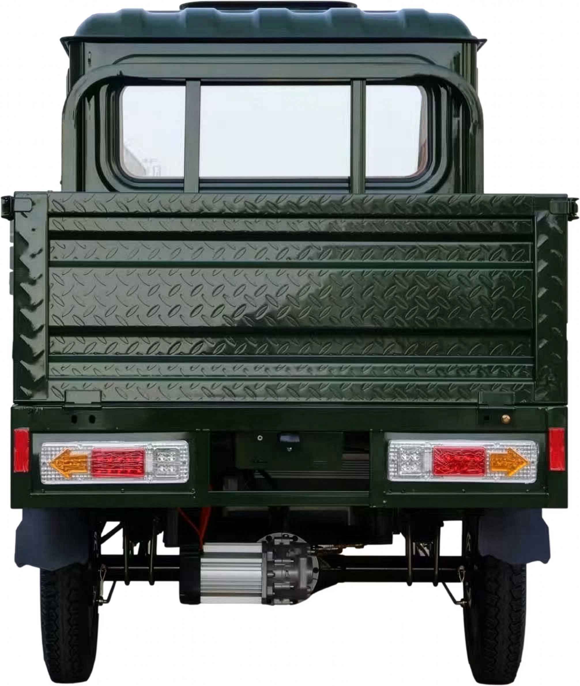 RocknBikes Cargo KH6 Elektro-Dreirad mit Kippmulde und Kabine Hinten Heck