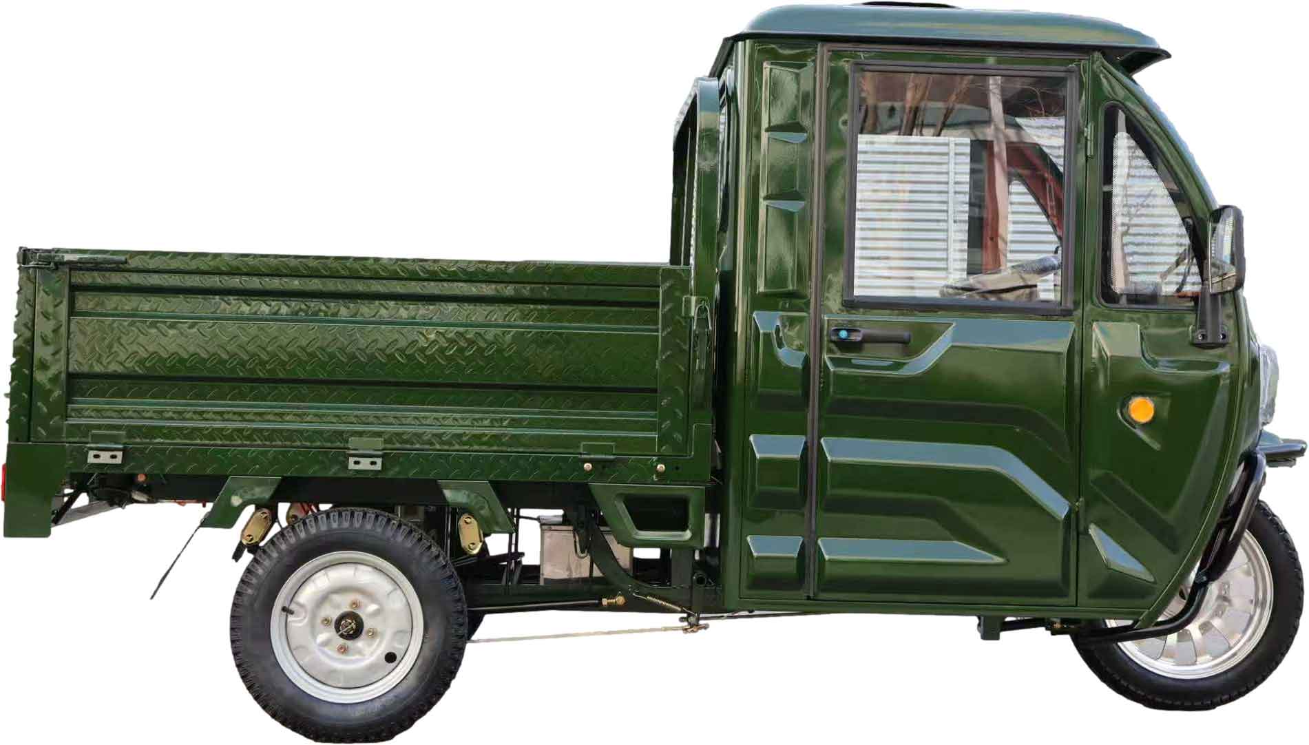 RocknBikes Cargo KH6 Elektro-Dreirad mit Kippmulde und Kabine Seite Rechts